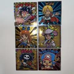 ワンピースマン2コレクターシール6点セット