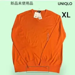 UNIQLO 新品未使用品タグ付き　コットンカシミア Vネックセーター