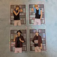 ハイキュー!!ホログラムクリアカード　遠征　稲荷崎