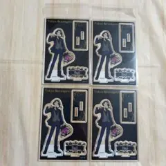 東京リベンジャーズ スーツ アクリルスタンド 場地圭介 4個セット 新品未開封