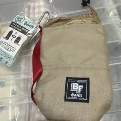 ルートートベージュ 水筒カバー カラビナ付きのサムネイル