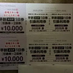 2025年最新】かぐらスキー場リフト券の人気アイテム - メルカリ