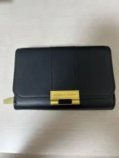 ブラック 三つ折り財布