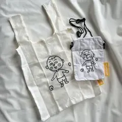 【未使用】ちびまる子ちゃん ＊ ブー太郎 エコバッグ サコッシュ
