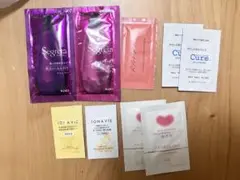 【まとめ売り】シャンプー、コンディショナー、メイク落とし、美容液 サンプルセット