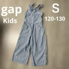 GAP オーバーオール 120 グレー 女の子 春夏 サロペット