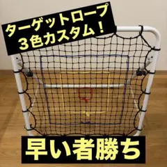 未使用【TIGORA】バッティングネット フォルデイング モバイル 182cm