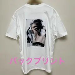 グラフィックプリント/中森明菜/ バックプリント Tシャツ XXL
