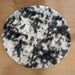 【新品未使用・お買得・送料込】「LEESENTEC」絞り染めシルクカーペットラグ