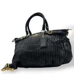 美品　コーチ　ハンドバッグ　2way　マディソン　ギャザー　18620　s34