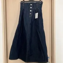 デニムロングスカート　未使用タグ付き　Lサイズ