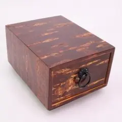 骨董品 津軽塗り 箱 小物入れ 蓋付き 木箱 - メルカリ