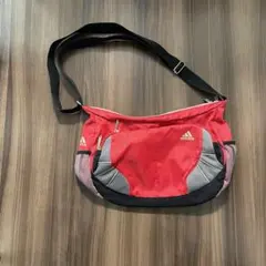 00s adidas メッセンジャーバッグ 赤 テック系