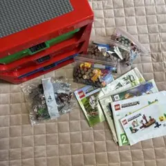 LEGOブロック収納ボックス　マイクラレゴ