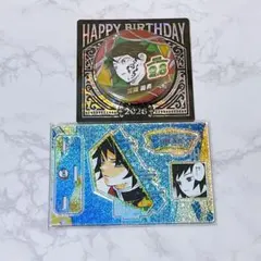 鬼滅の刃 冨岡義勇 バースデイ 缶バッジ ジオラマフィギュア