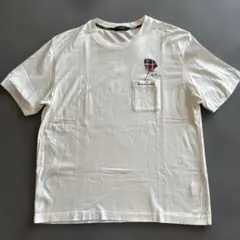 BLACKLABELブラックレーベルクレストブリッジ3L白Tシャツ大きいサイズ