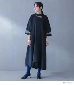 新品 中川政七商店 布ぬのポンチョ びいどろクラッシュ 青紫 - メルカリ