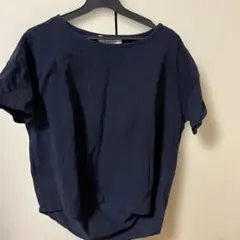 紺色　半袖Ｔシャツ　フリーサイズのサムネイル