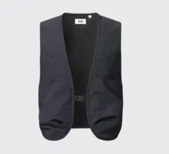 UNIQLO ユニクロユー　ユーティリティベスト XL ブラックのサムネイル