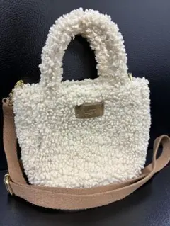 UGGマリベルミニバッグシェルパ　2waybag ボアナチュラルのサムネイル