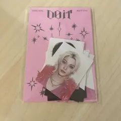 straykids DOIT IT ver 封入 IDフォトカード ステッカー
