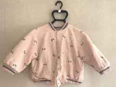 #ベビー　キッズ　服　ジャケット　ブルゾン　ピンクジャケット