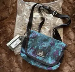 新品 GREGORY TEENY MESSENGER ブルー タペストリー 花柄