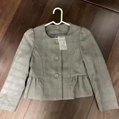 【新品・未使用】GU フォーマルクルージャケット　　130cm