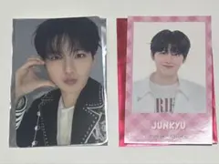 treasure ジュンギュ POPUP トレカ はぴだんぶいカフェ フード特典