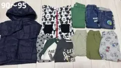 【まとめ売り】男の子服　90〜95サイズ　トップス・ボトムス・アウター等