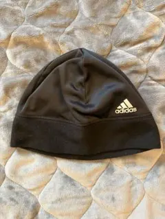 【新品】adidas ニット帽 黒 OSFX 57-60cm
