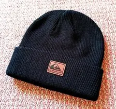【新品/送料込】★QUICKSILVER/クイックシルバーBKニットビーニー★のサムネイル