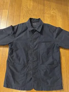 ネイビー コットンカバーオール