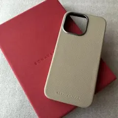 BONAVENTURA バックカバーケース　ノービレレザー　クレージュ