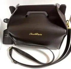 【希少】フランシュリッペ ケーキ箱型 2way ショルダーバッグ 猫耳 茶