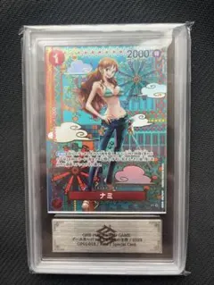 ナミ コミパラ ARS9 鑑定品 美品 希少 ワンピースカード OP01-016 ナミ コミパラ ARS9 鑑定品 美品 希少 ワンピースカード OP01-016