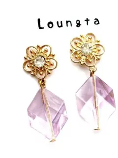 5点で450円引き ハンドメイドピアス 樹脂ピアス