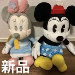 ミニーマウスBIGぬいぐるみ　2点セット