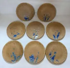 古越前　越前焼　豆皿　菓子皿　焼締め　１０種　１０客 古越前 越前焼 向付 豆皿 菓子皿 蔵出し 10客 古越前 越前