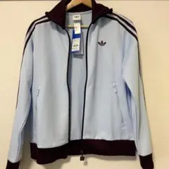 新品 adidas トラックジャケット ライトブルーのサムネイル