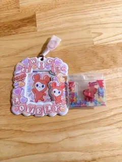 TWICE LOVELYS カードホルダー・グミ＆チャーム ポーチつき チェヨン