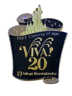 非売品　TDL 東京ディズニーランド　成人式　VIVA20 浦安市　ピンバッジ 2026年最新】浦安市 成人式の人気アイテム - メルカリ