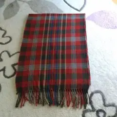 Ralph Lauren ウール100% チェックマフラー