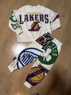 ZARA Lakers & Knicks ロゴ トレーナー100㎝　110㎝