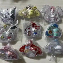 サンリオキャラクターズパッケージチャーム コンプリート10個セット