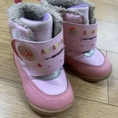 アンパンマン スノーブーツ ピンク 15cm