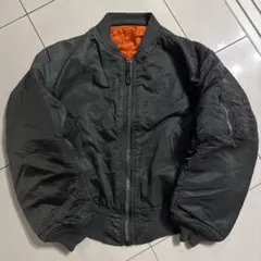 USA製 90年代 ALPHA INDUSTRIES MA-1 グレー系