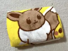 送料無料【未使用】ミスタードーナツ ポケモン ブランケット イーブイ ピカチュウ