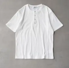 SINSS リブヘンリーショートスリーブTシャツ - メルカリ
