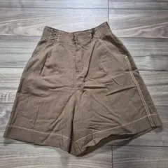 ショートパンツ　ブラウン ハーフパンツ ウィルセレクションのサムネイル